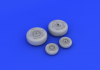 Eduard 648253 F-4J wheels 1/48 ACADEMY